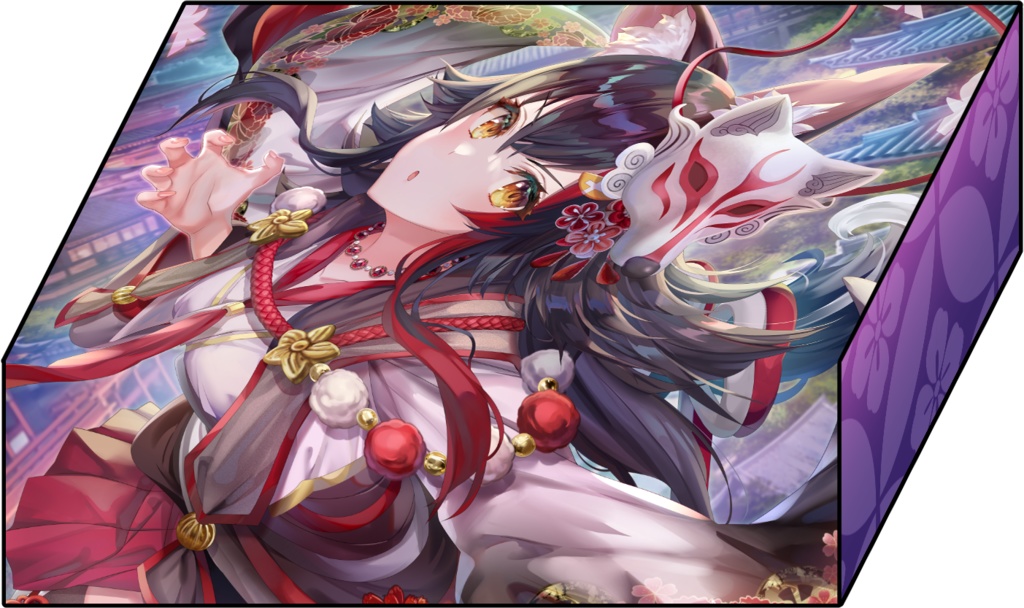 【旧作合皮ダメカンケース】陰陽師ミオ