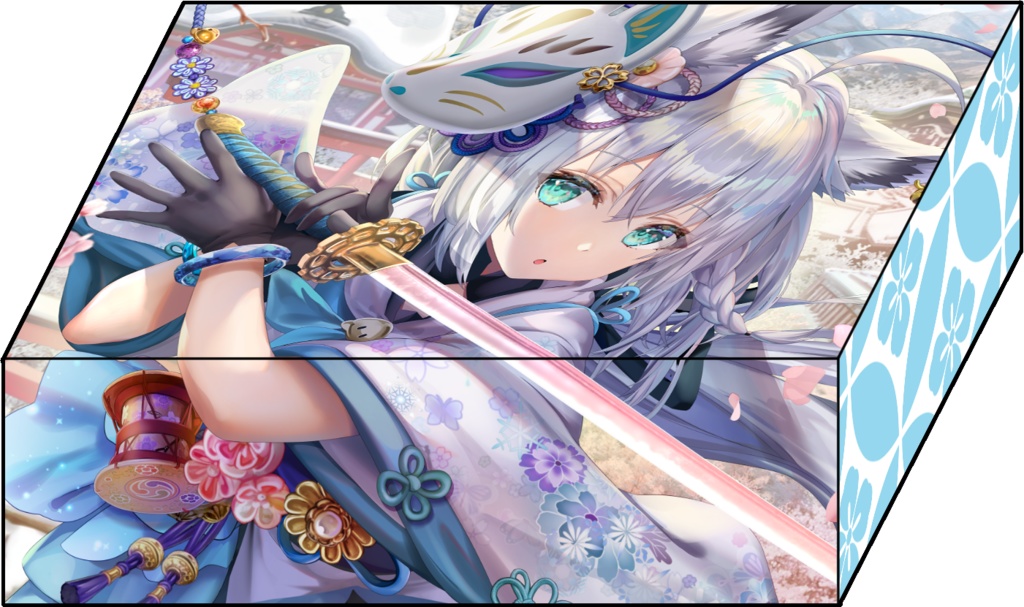 【旧作合皮ダメカンケース】フブキ