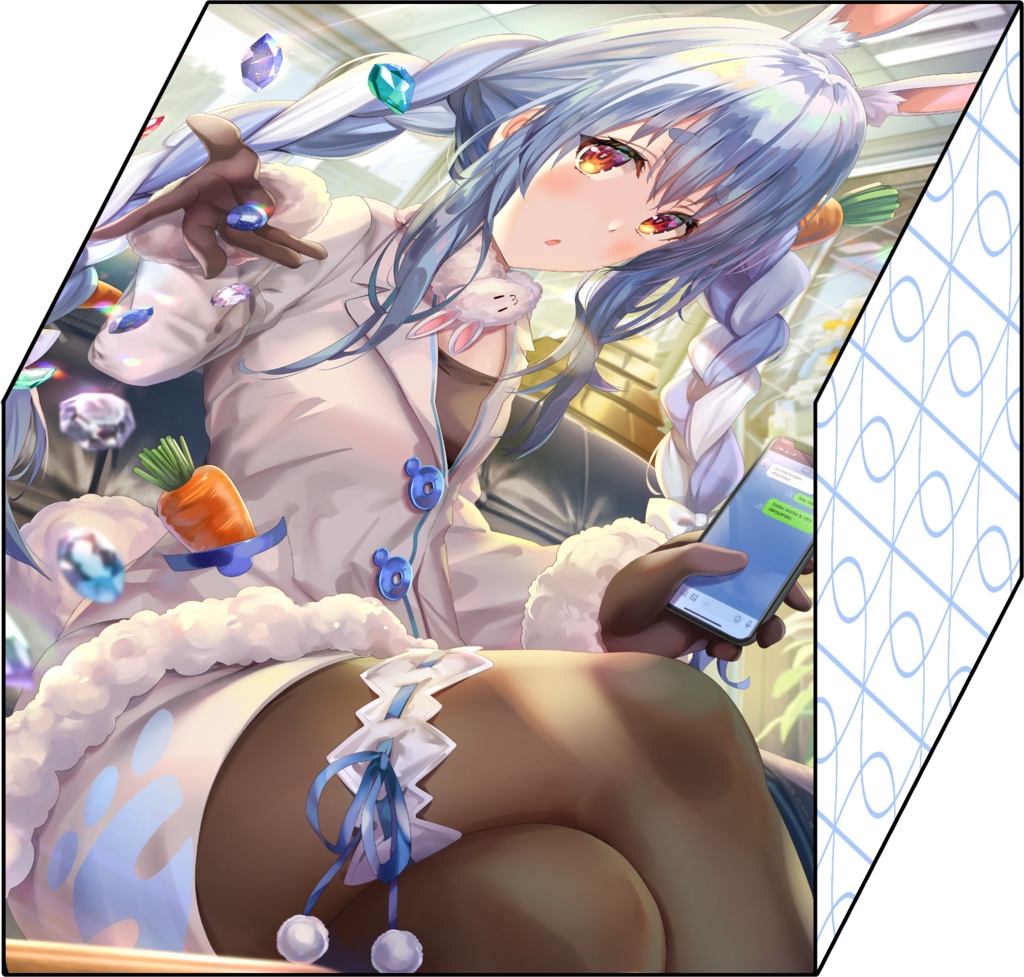 【旧作合皮デッキケース】社長ぺこら