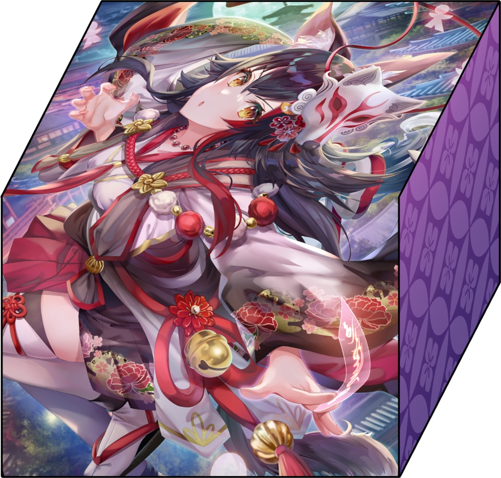 【新作合皮デッキケース】陰陽師ミオ