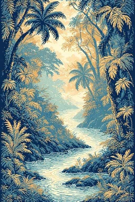 Tropical Pixel Art Jungle Pack