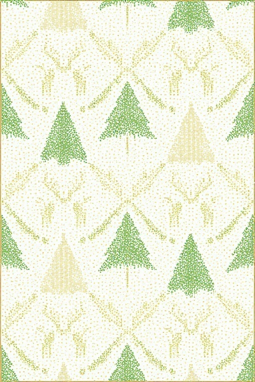 Nordic Winter Forest Patterns|北欧ウィンターフォレスト柄素材集