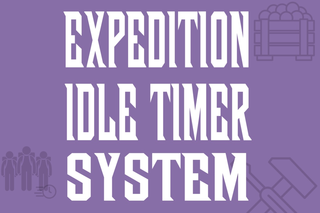 Unity用 遠征＆放置タイマーシステムアセット "Expedition & Idle Timer System"