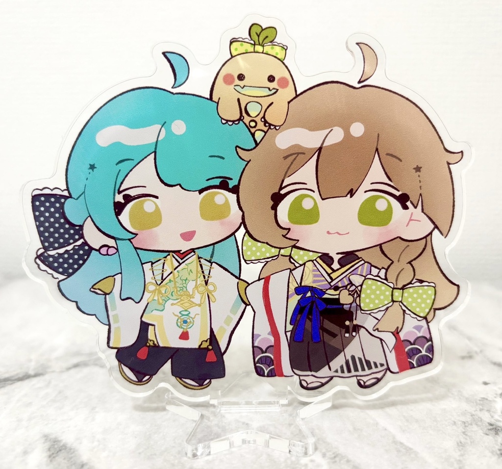 大きなリボンの桂灯ピコちゃん 🎀アクリルスタンド