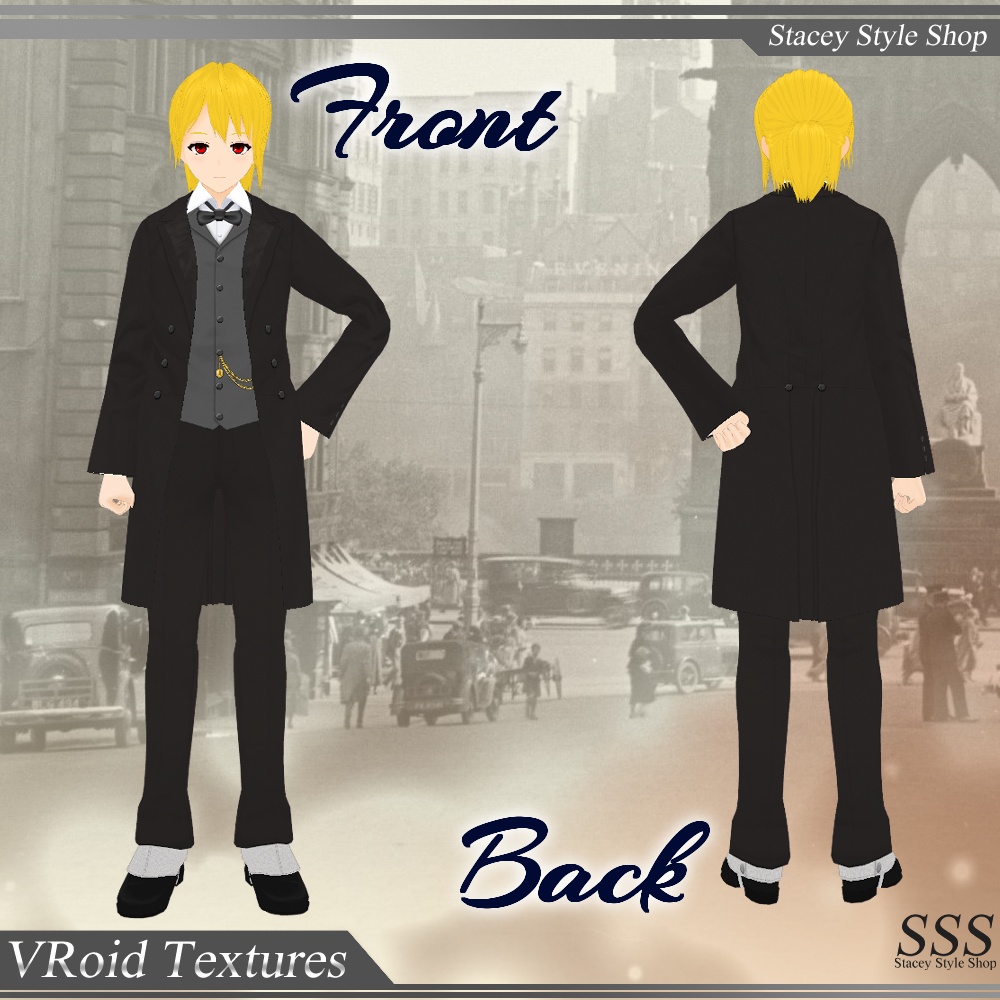 【VRoid】Prince Albert Coat