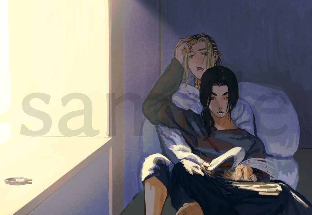 場地、一虎の休日ポストカード