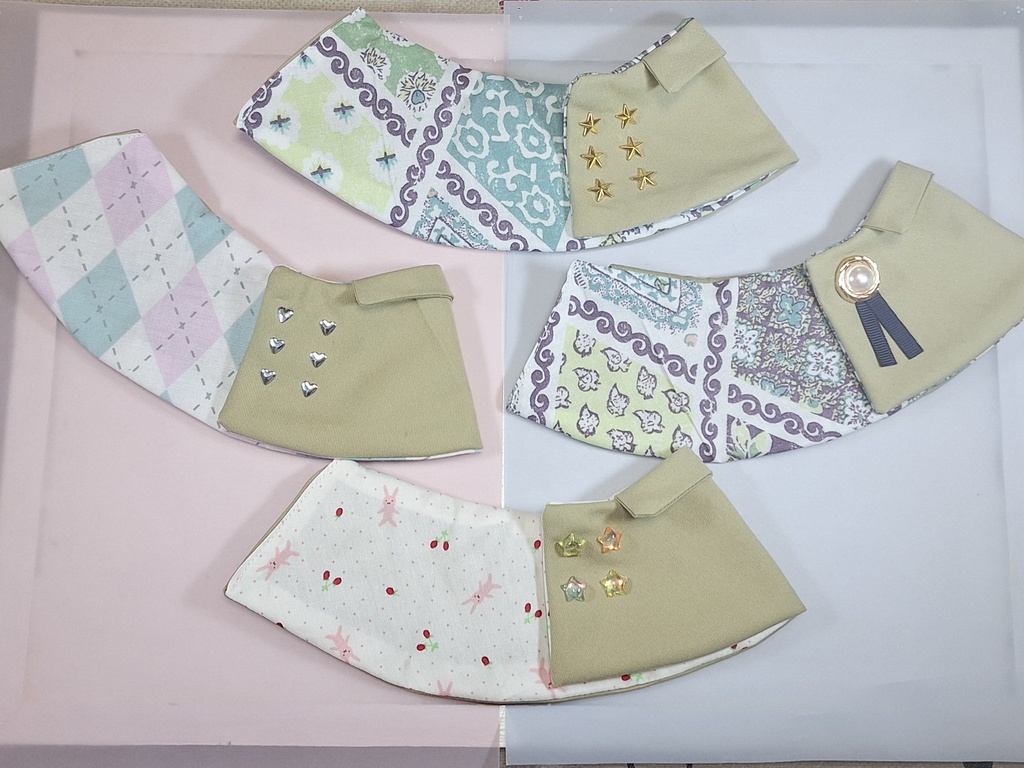 *20㎝ぬいぐるみ向け トレンチコート風ケープ