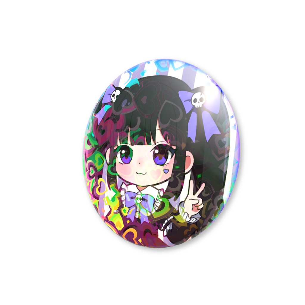 メア/缶バッジ(ホログラム)