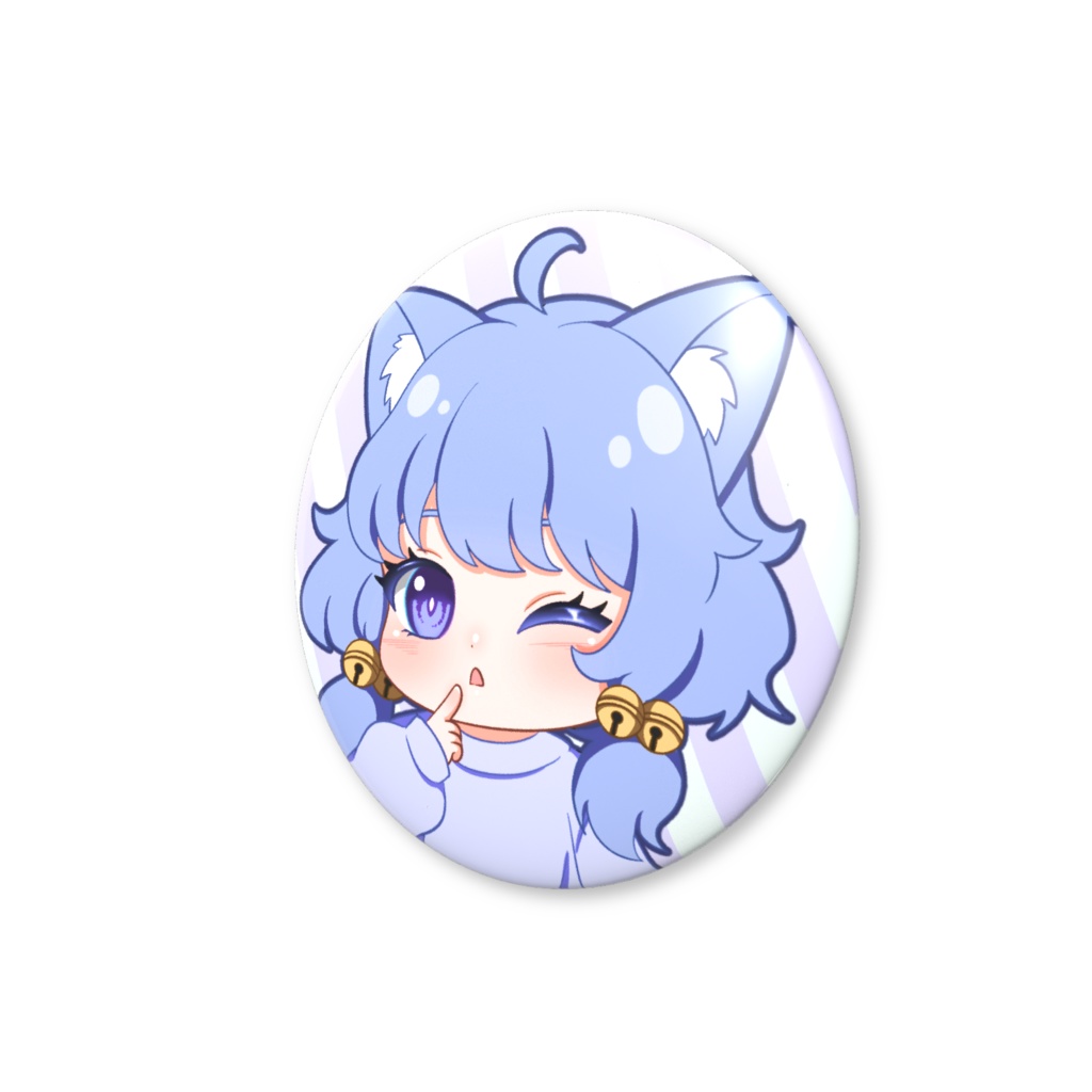 にゃ子/缶バッジ44mm〜76mm