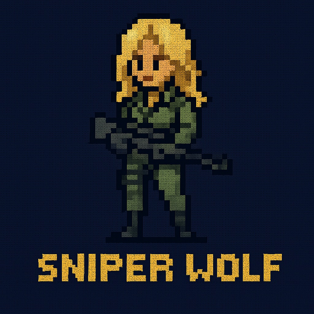 metal gear solid pixels art