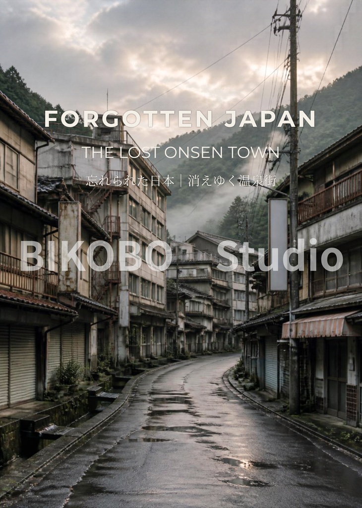 FORGOTTEN JAPAN|消えゆく温泉街|昭和ノスタルジー A5リングノート