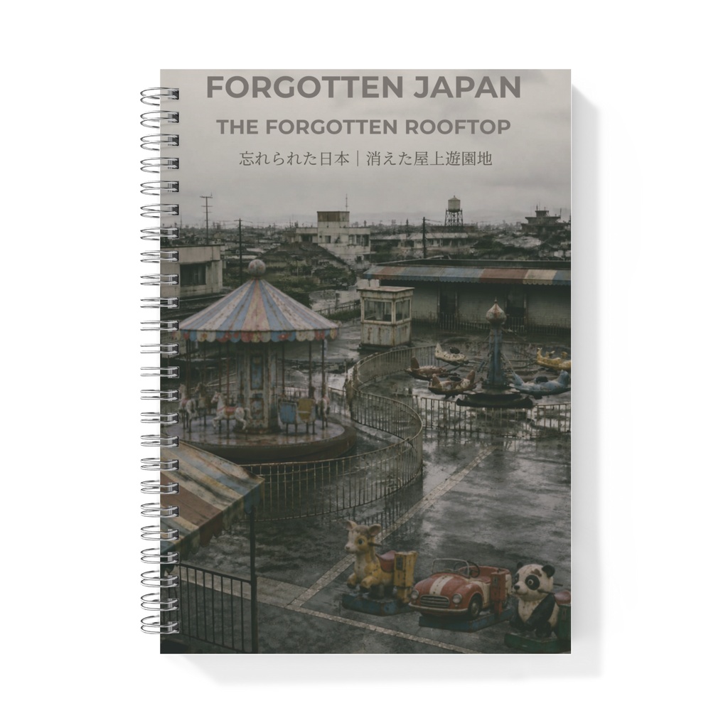 FORGOTTEN JAPAN|消えた屋上遊園地|昭和ノスタルジー A5リングノート