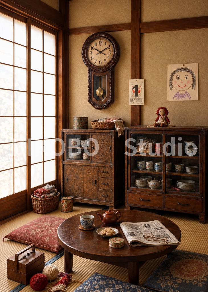 FORGOTTEN JAPAN|受け継がれた部屋|The Inherited Japanese Room|A5 Ring Notebook