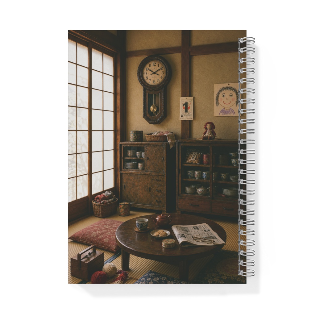 FORGOTTEN JAPAN|受け継がれた部屋|The Inherited Japanese Room|A5 Ring Notebook