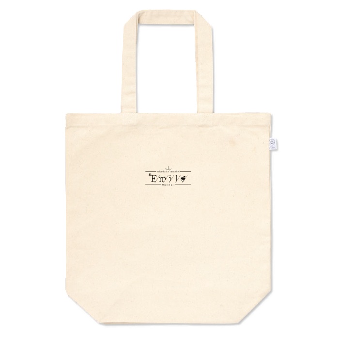 人類救済魔法少女エーミール 英字ロゴトートバッグ(S・M・L)