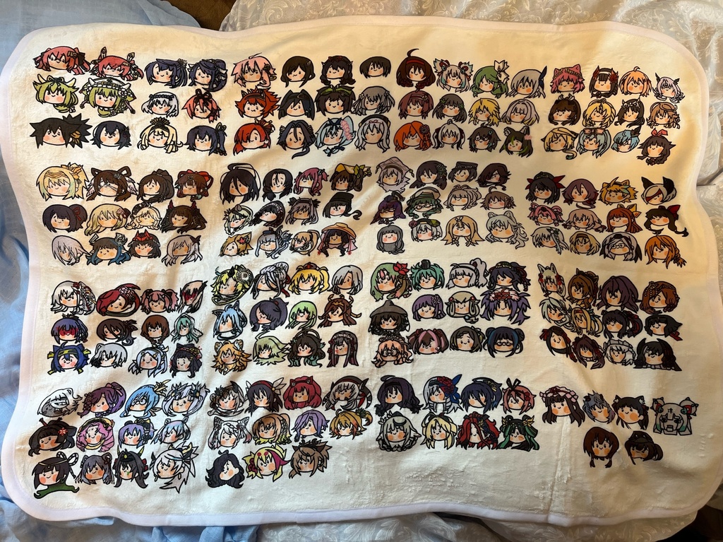 天華百剣ひざ掛け