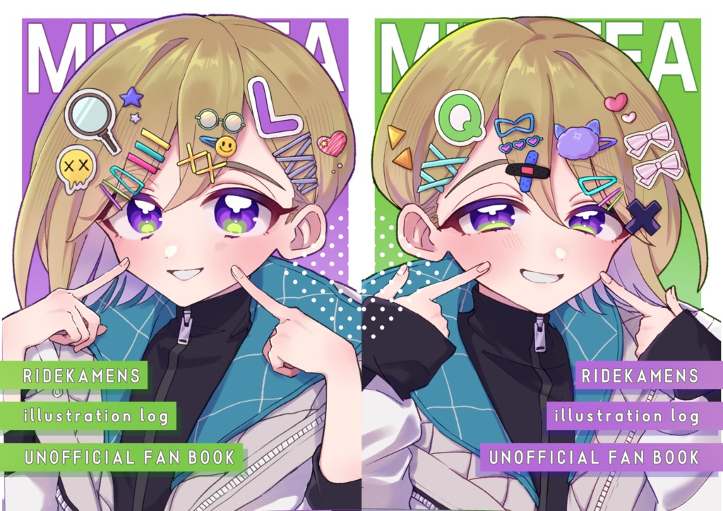 【イラスト本+ステッカー】MIXTEA