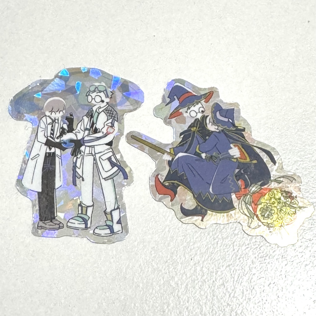 キラキラステッカー