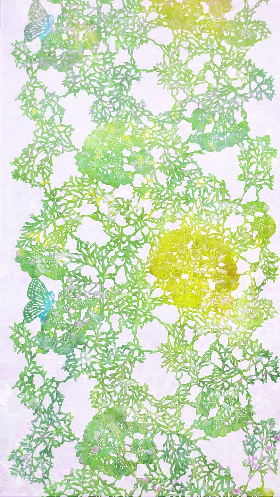染織作品　スマホ壁紙