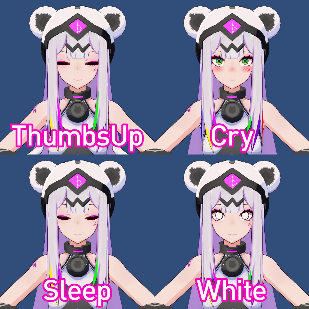 オリジナル3Dモデル「if the ♭(イフ・ザ・フラット)」