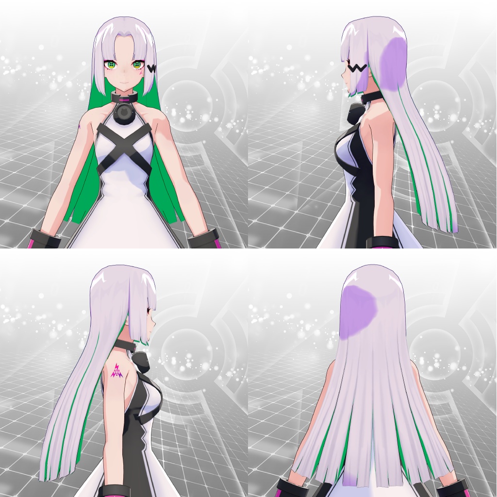 イフ用髪型セット03〈エール〉&〈ダークネス〉