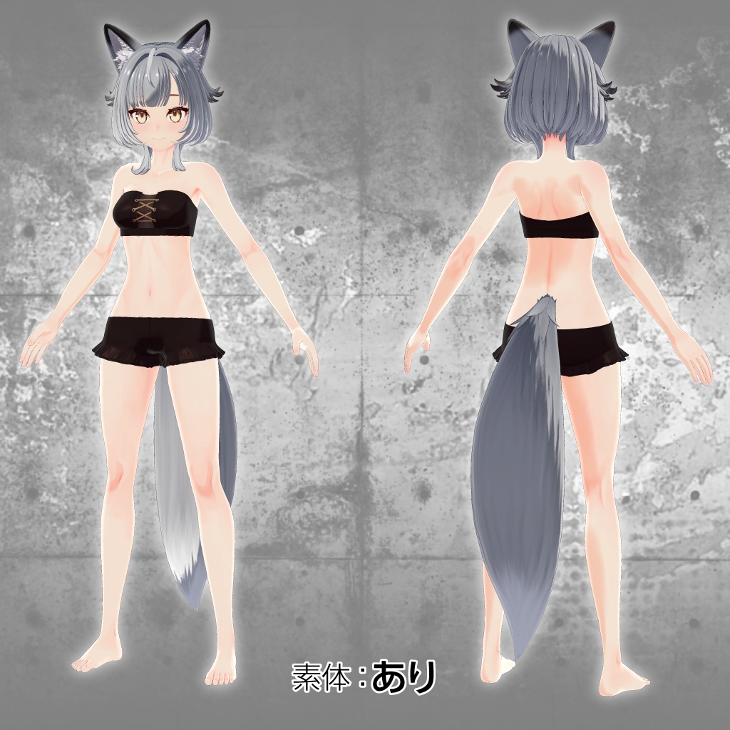 オリジナル3Dモデル「ヴォルフロッテ(Wolflotte)」