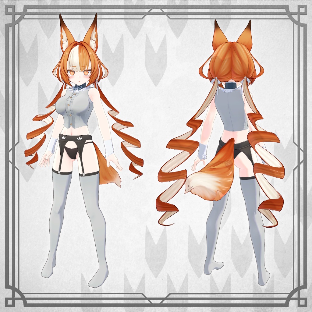 オリジナル3Dモデル「御咲ライネ(みさき らいね)」