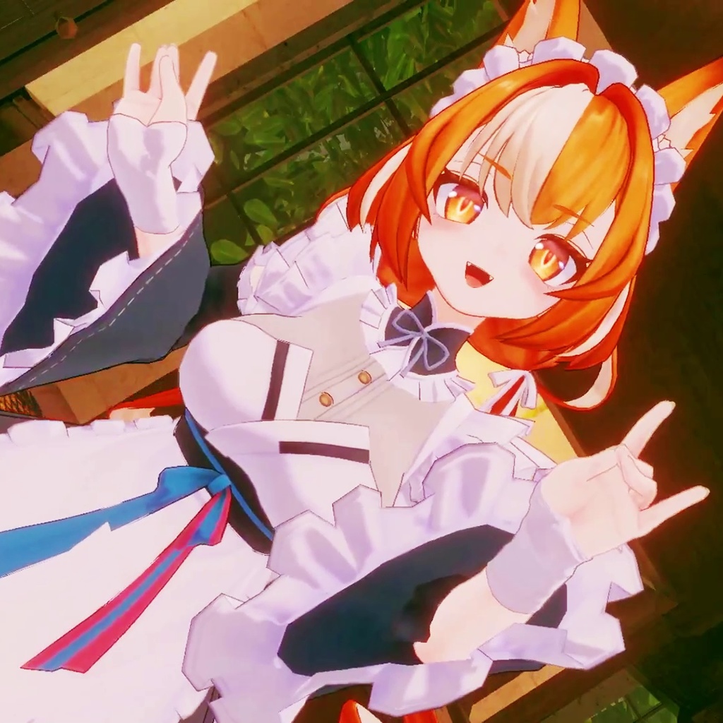 「御咲ライネ(Misaki Raine)」オリジナル3Dモデル