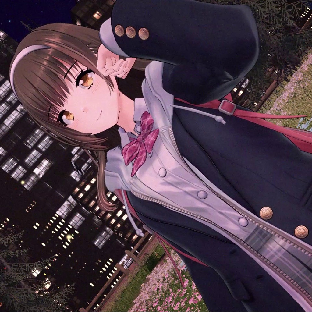 【購入特典 3/31まで!】「立花優衣(Tachibana Yui)」オリジナル3Dモデル