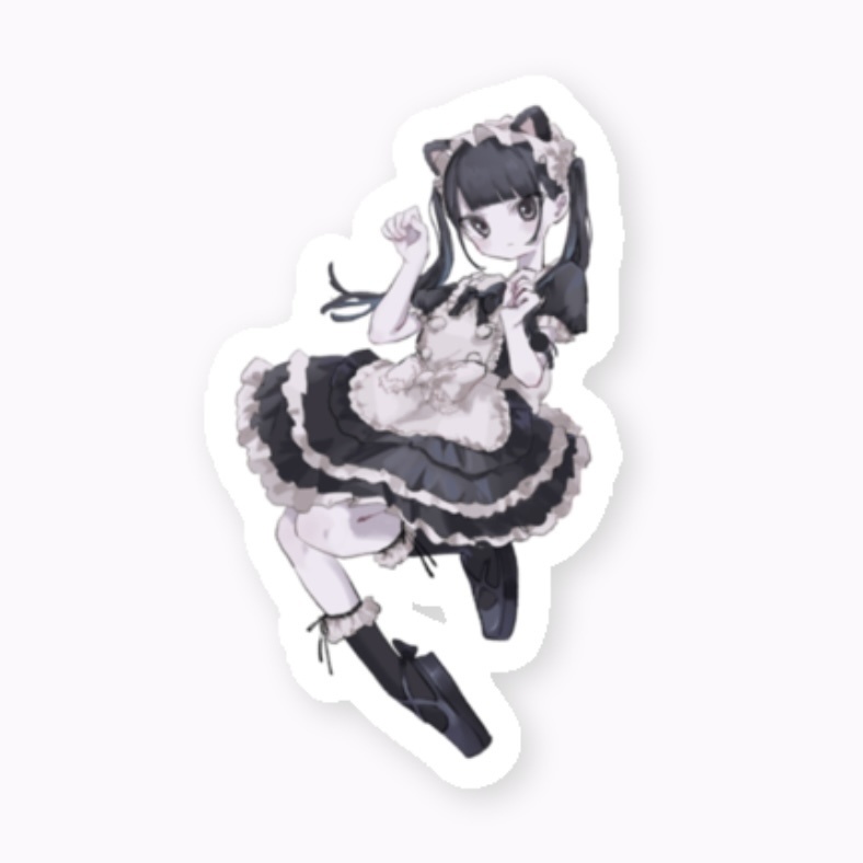 ステッカー　~two dimensional maid~
