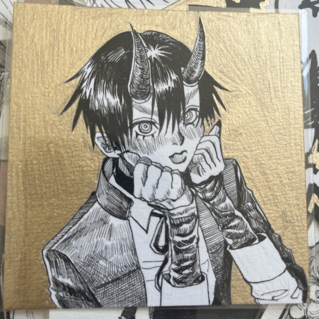 ★原画/正方形8cm