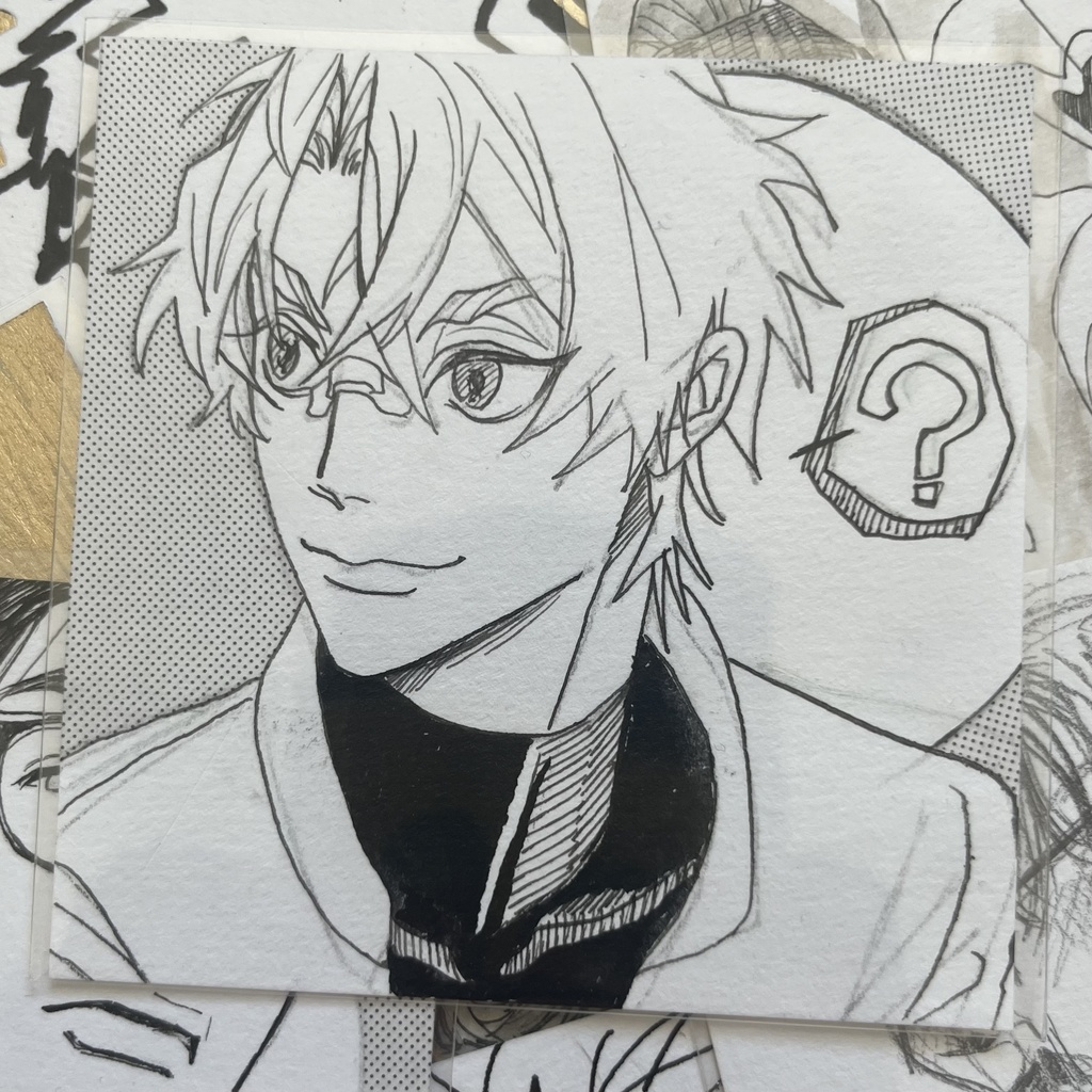 ★原画/正方形8cm