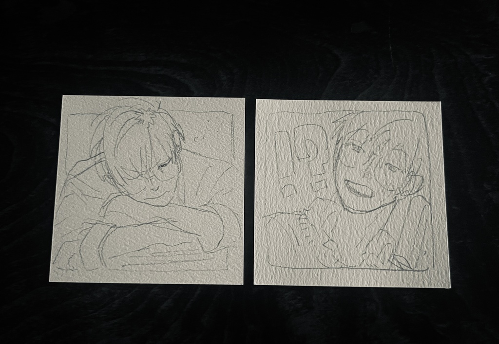 ★原画/正方形ミニカードセット