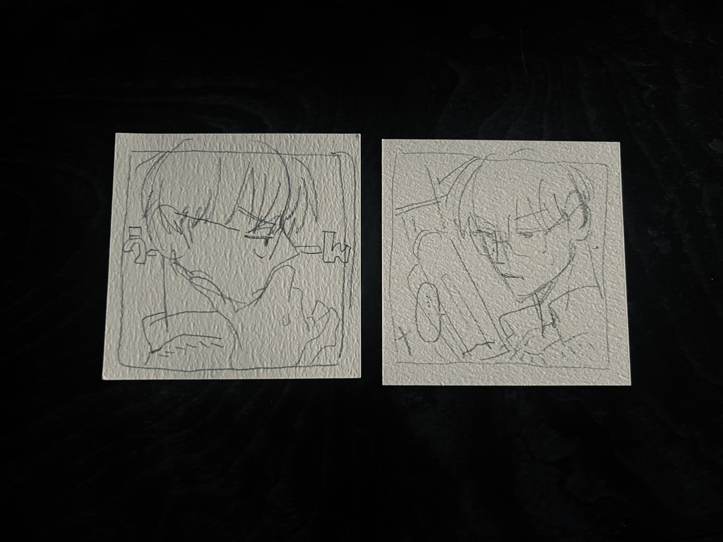 ★原画/正方形ミニカードセット