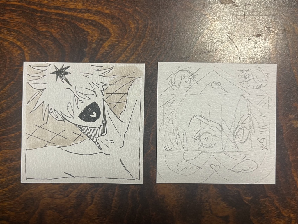 ★原画/正方形ミニカードセット