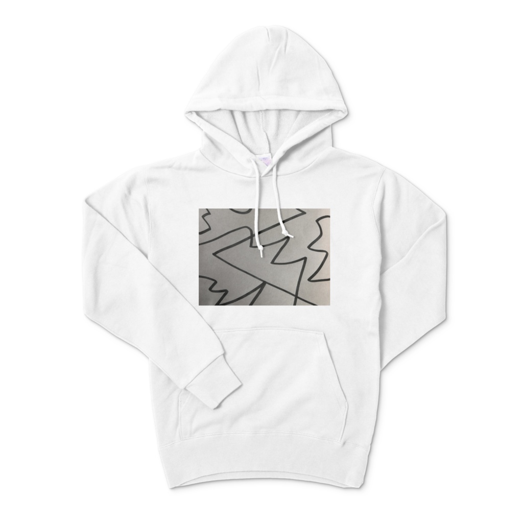 momomo. art 伝導 パーカー