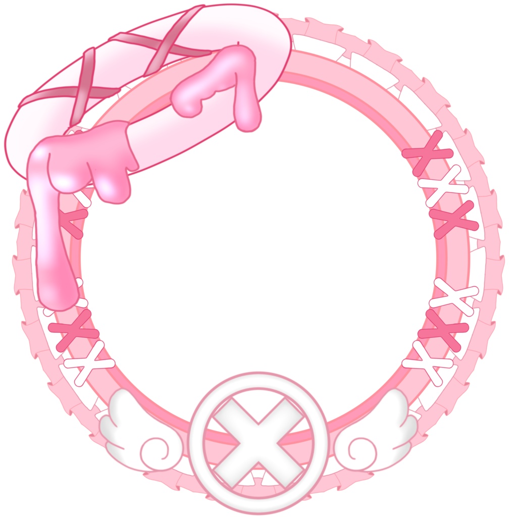 【アイコンリング】ピンクの天使