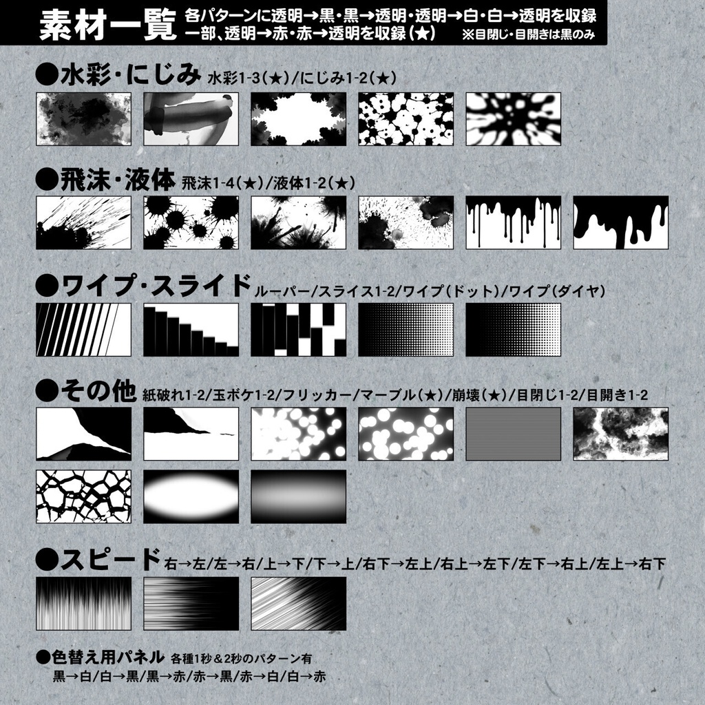 【TRPG素材】ココフォリア用 シーン切り替えAPNG(154種+α) vol.2【無料サンプル有】