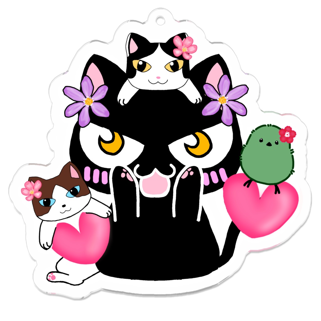 ねこちゃん＋小鳥