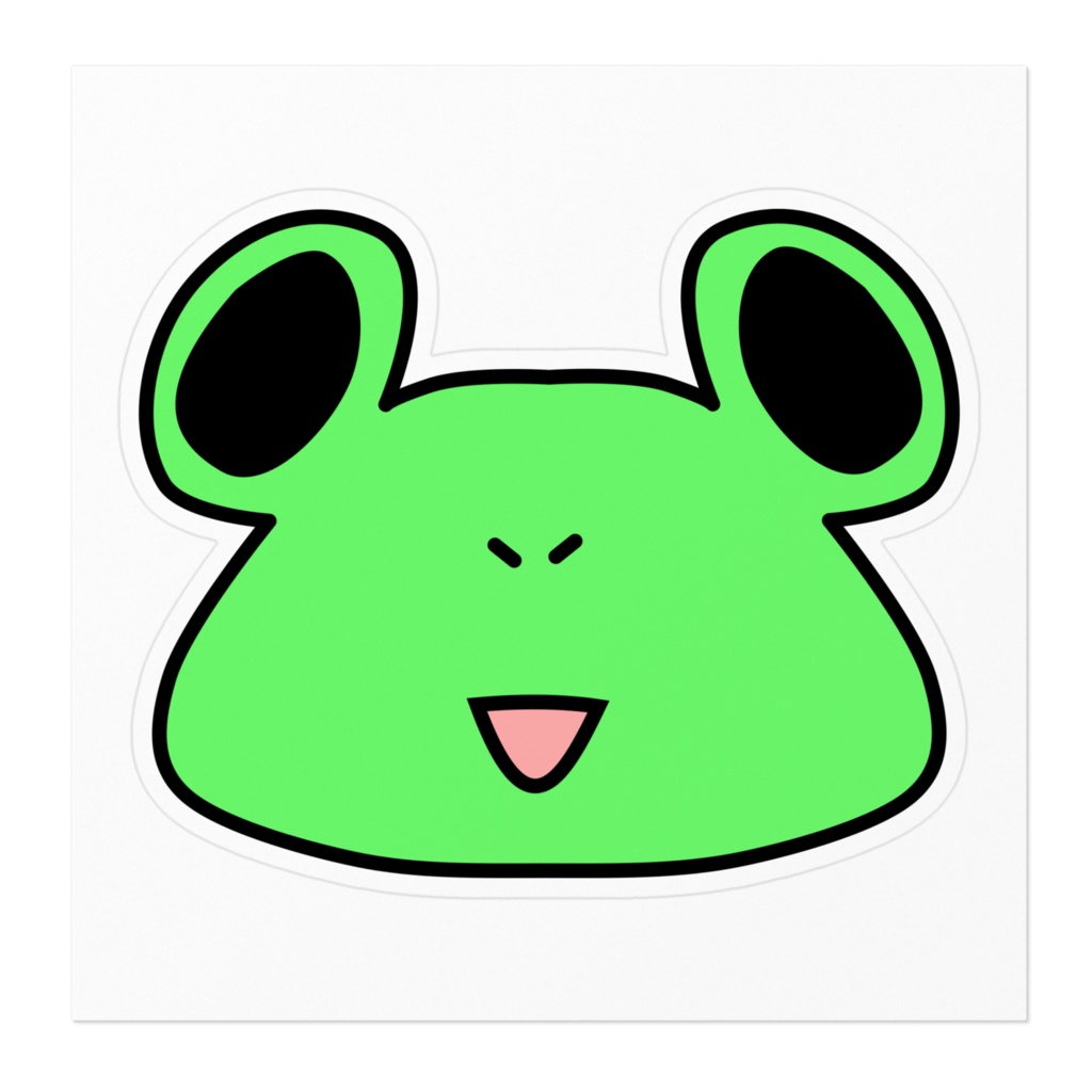 カエルステッカー2