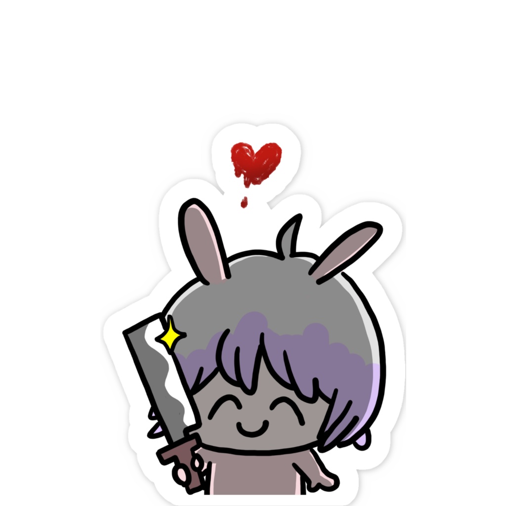 さついステッカー