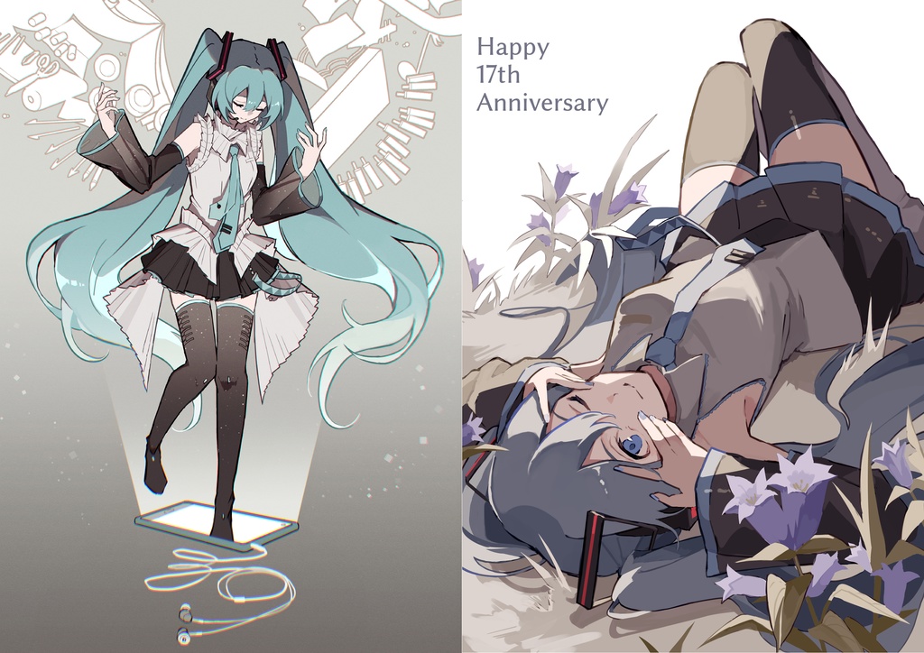 初音ミクポストカードセット