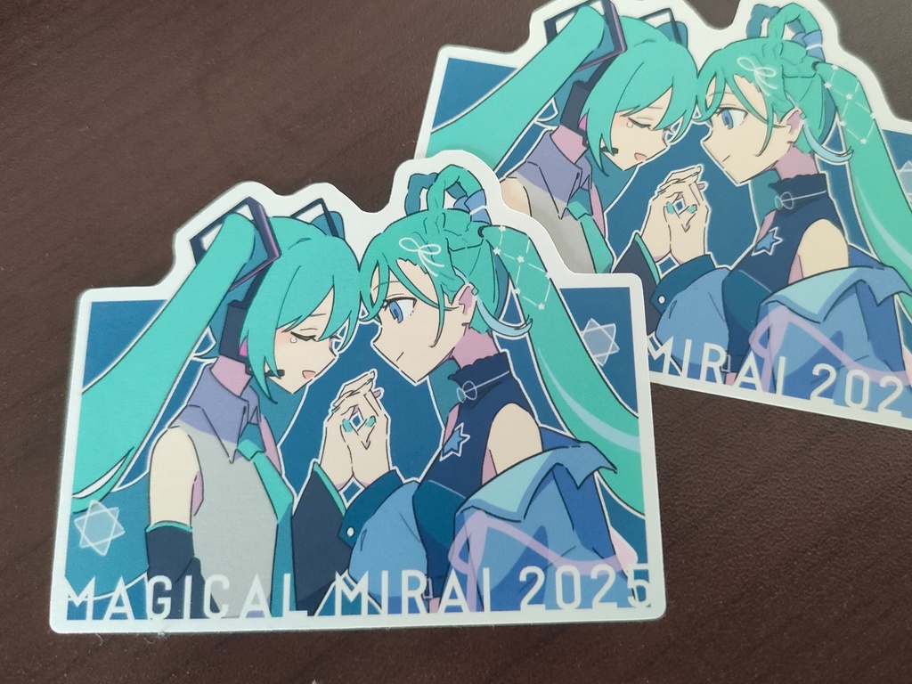 マジミラ2025ステッカー