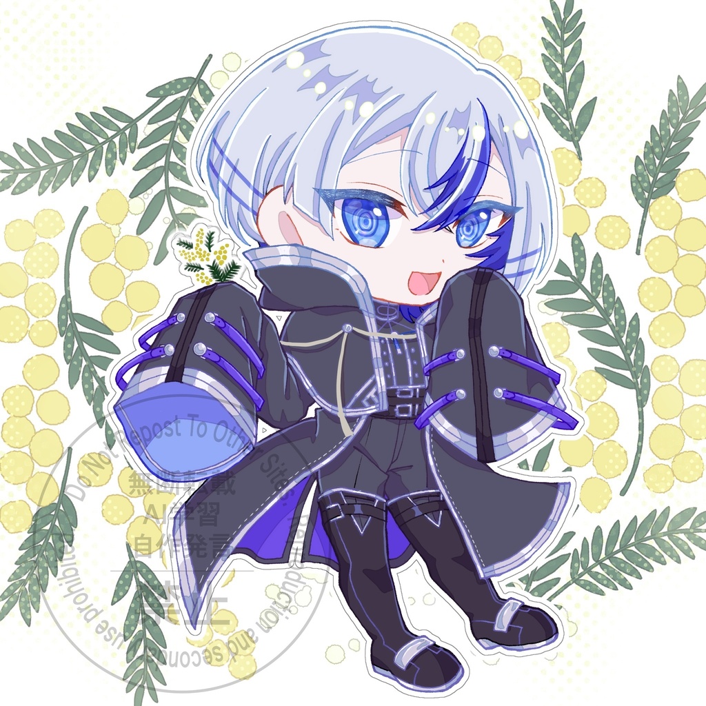 ポラロイドカード ミモザアカシア×大慶直胤