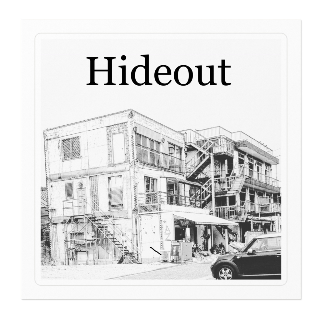 Hideoutステッカー