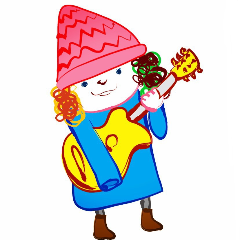 ギターの女の子