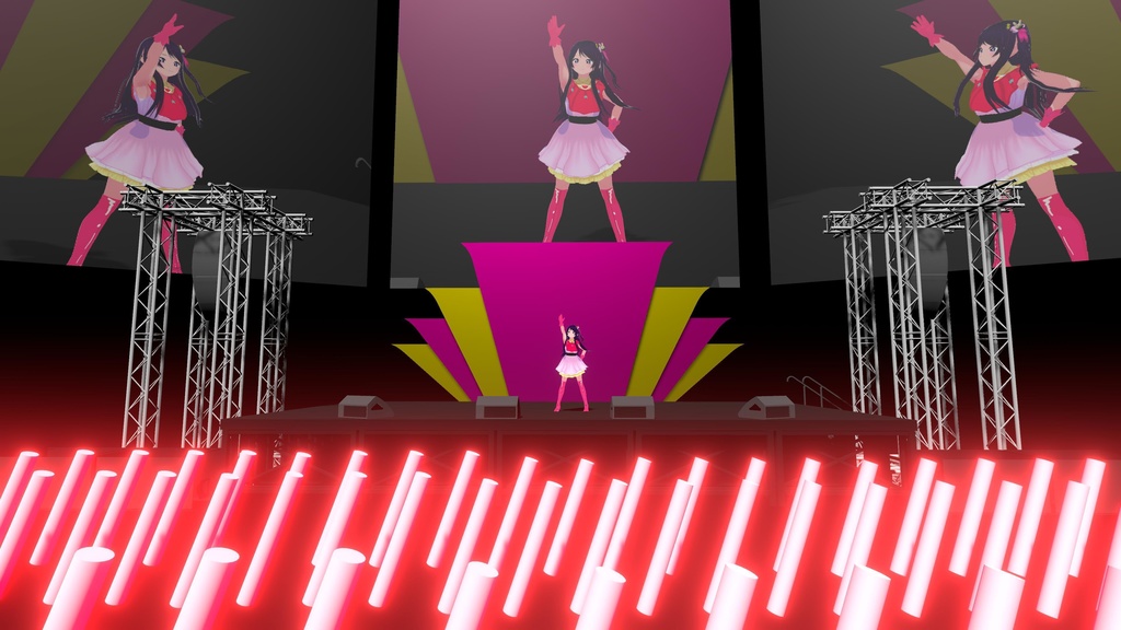 【無料】星野アイの3Dモデル【推しの子】