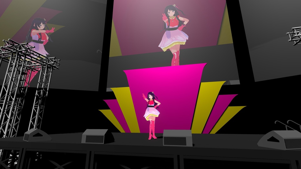 【無料】星野アイの3Dモデル【推しの子】