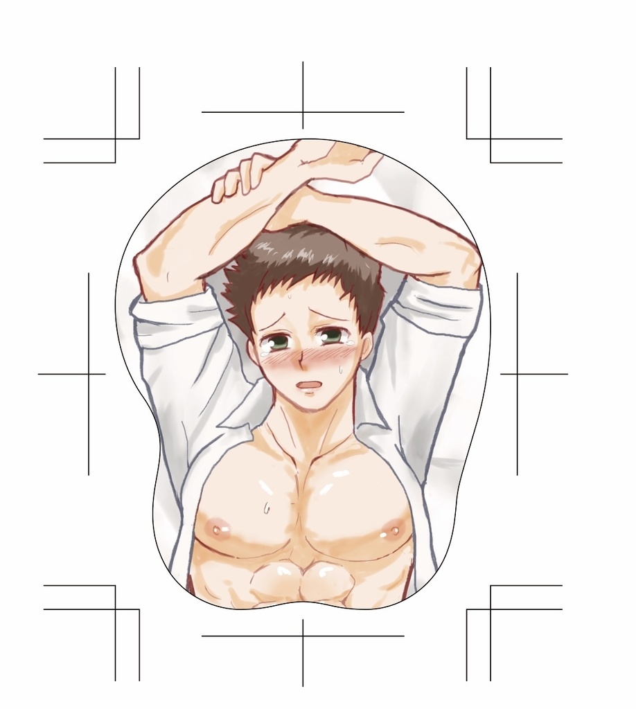 ミニ雄っぱいマウスパッドストラップ