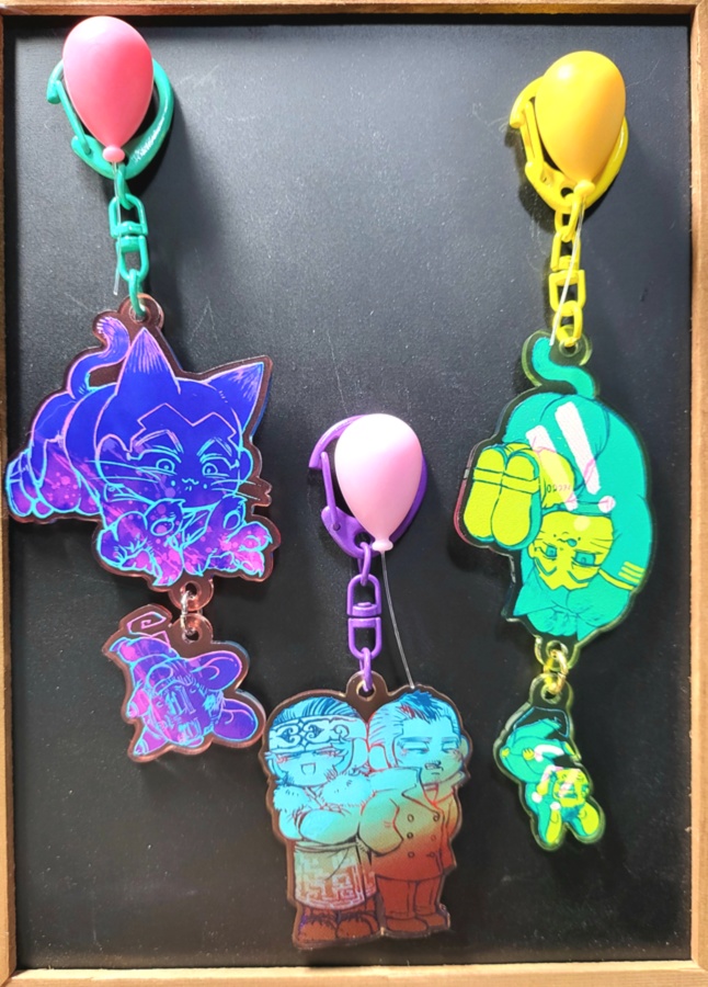 【アクキー】うさかど・門キラ【両面印刷】